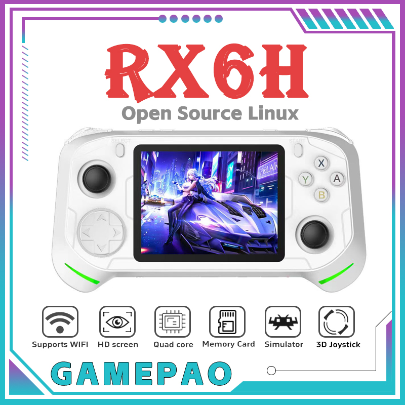 Gaming Console Linux - Console de jeu vidéo portable rétro