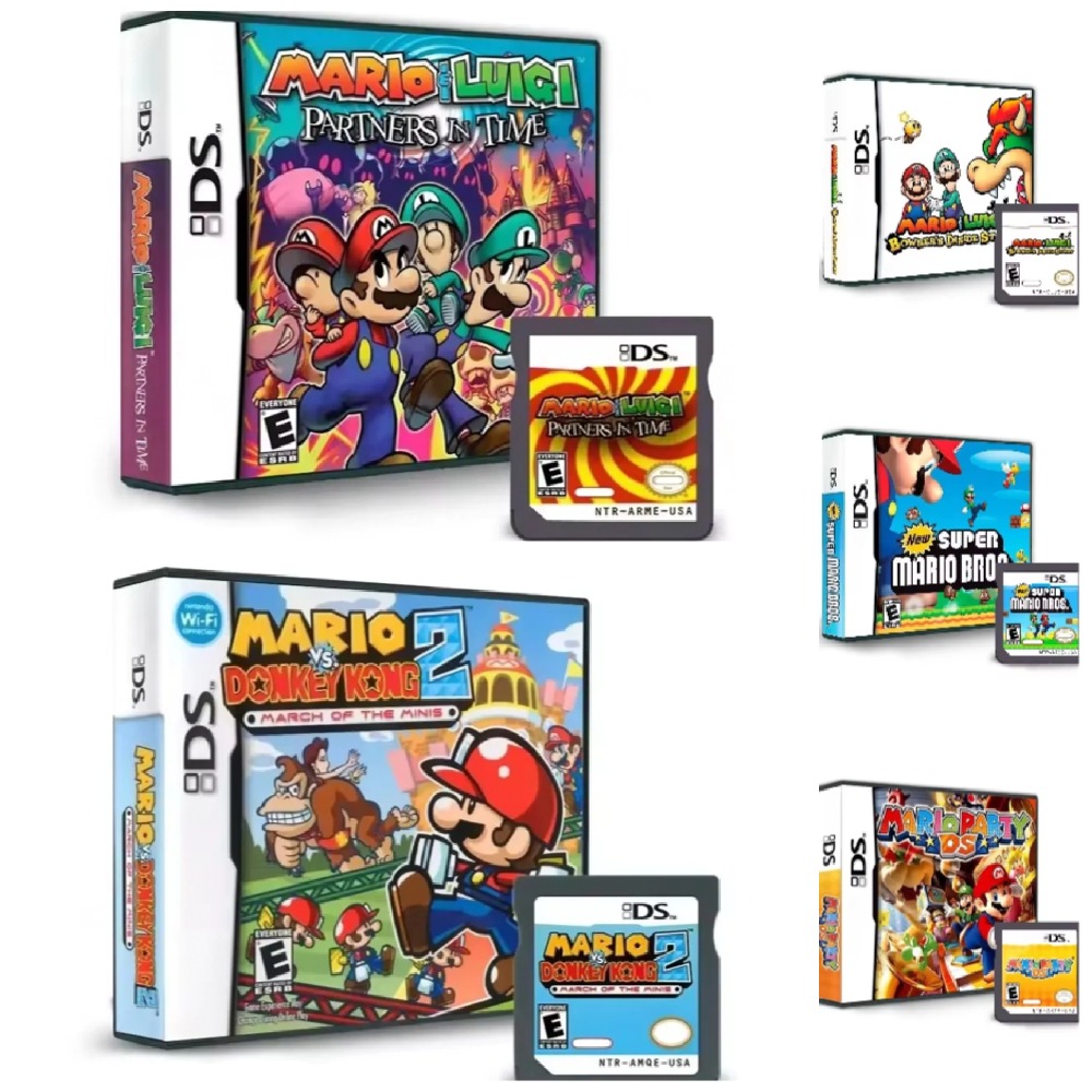 Gaming Console Mario - Cartouche de jeu DS amusante et