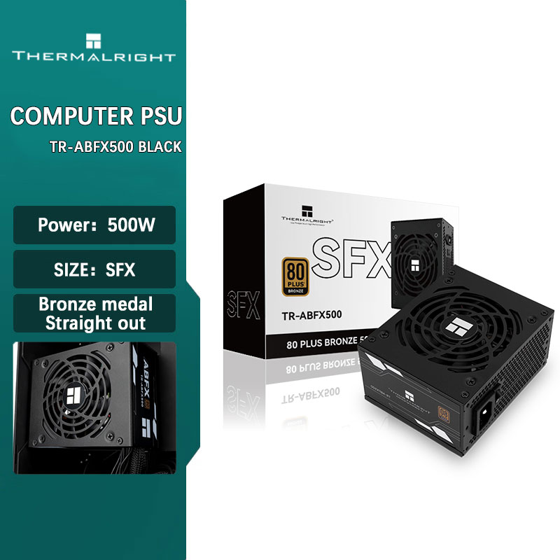 Console Gaming Pc Case - Thermalright TR-ABFX500 noir SFX Bronze médaille
