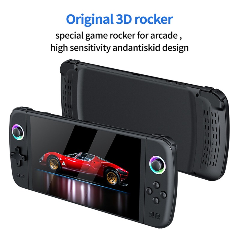 Gaming Console Linux - M27 Portable poche rétro grand écran
