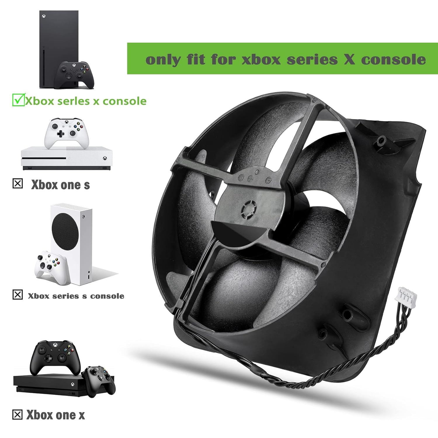 Console Cooling Fan - Remplacement du ventilateur de refroidissement interne