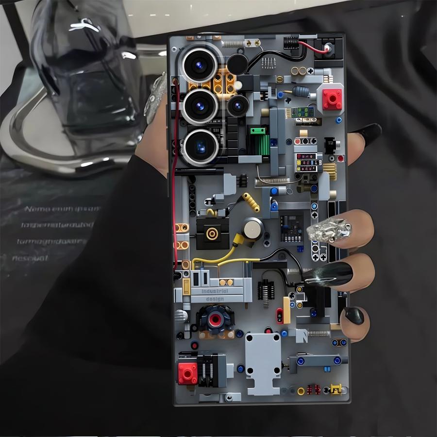 Console Gaming Pc Case - Étui souple pour téléphone portable motif