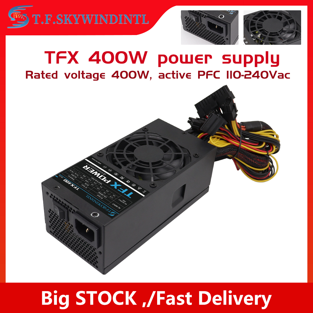 Console Gaming Pc Case - Alimentation TFX 400W pour ordinateur, PFC