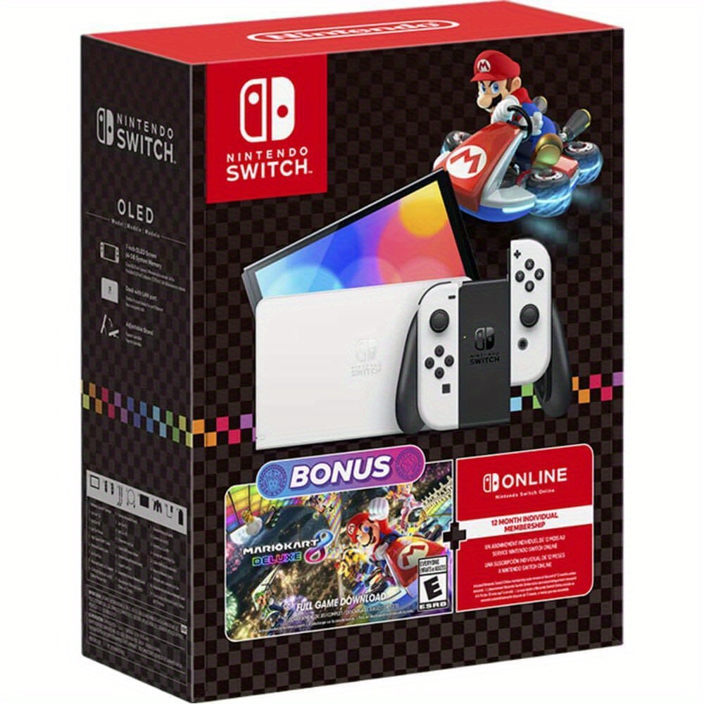 Gaming Console Mario - Pack console Nintendo Switch OLED avec