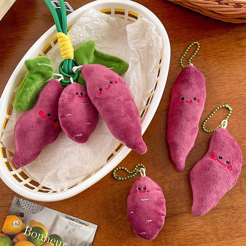 Gaming Console Keychain - Z. Porte-clés en peluche patate douce
