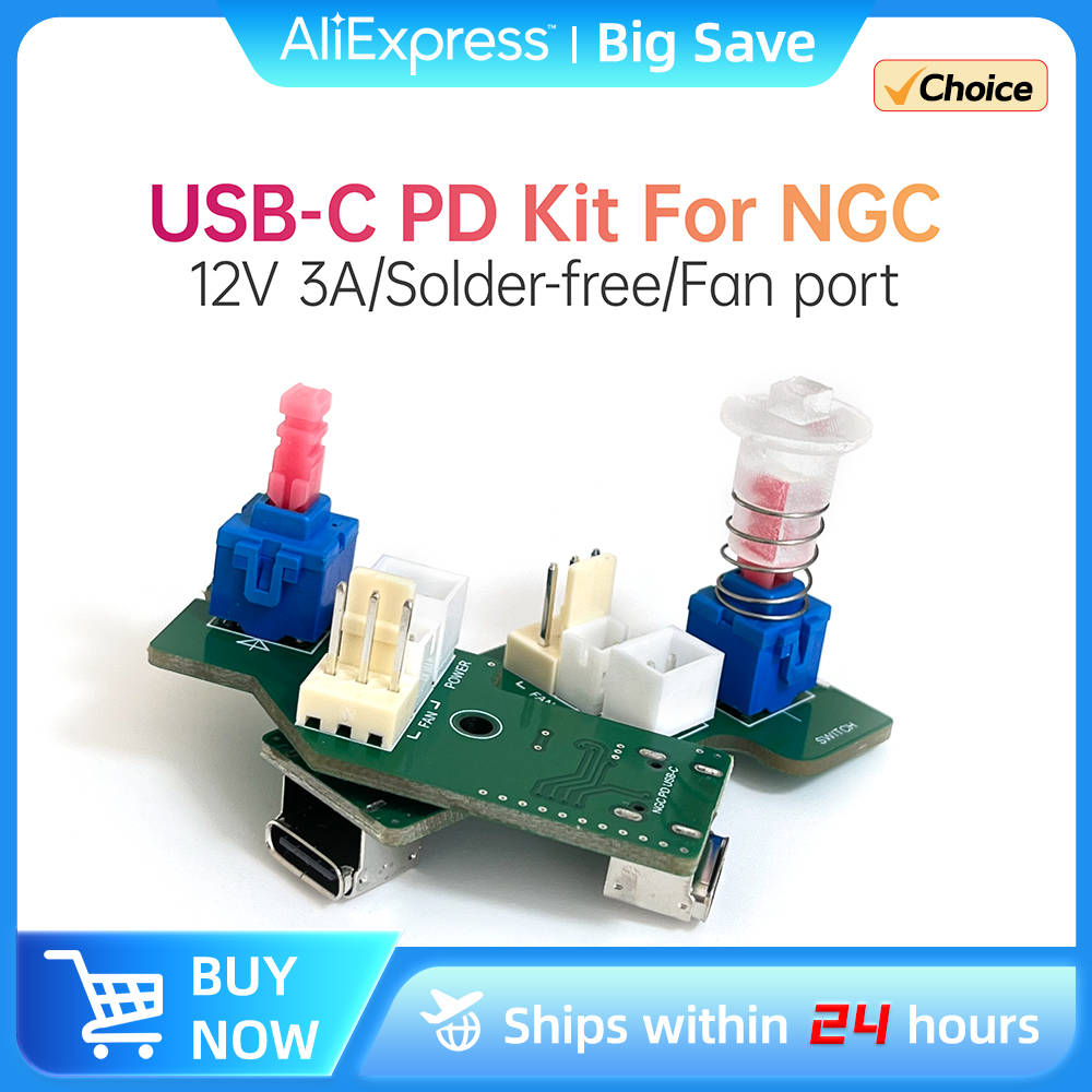 Console Cooling Fan - Kit d'adaptateur d'alimentation USB type-c pour