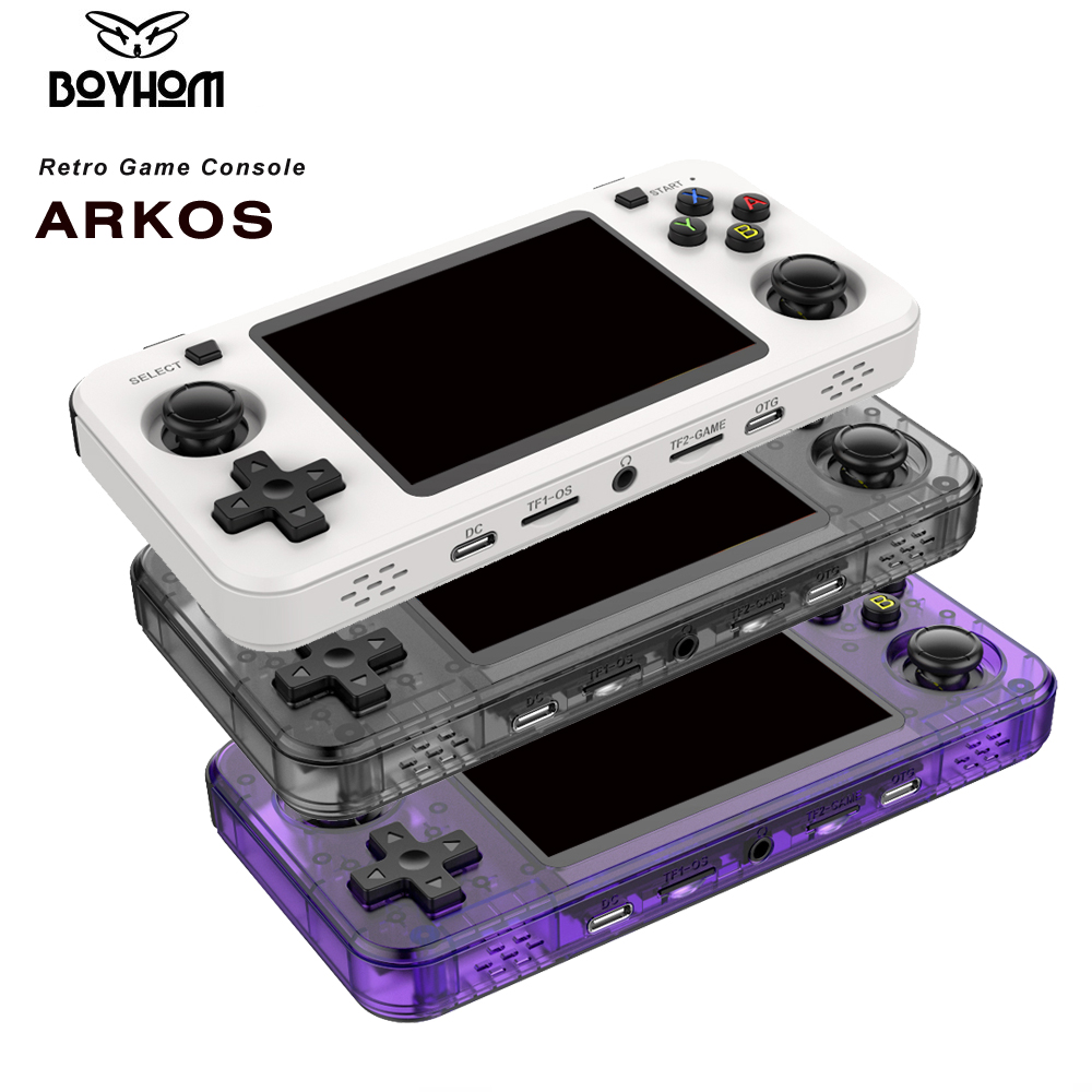 Gaming Console Linux - Console portable rétro IPS 3,5 pouces
