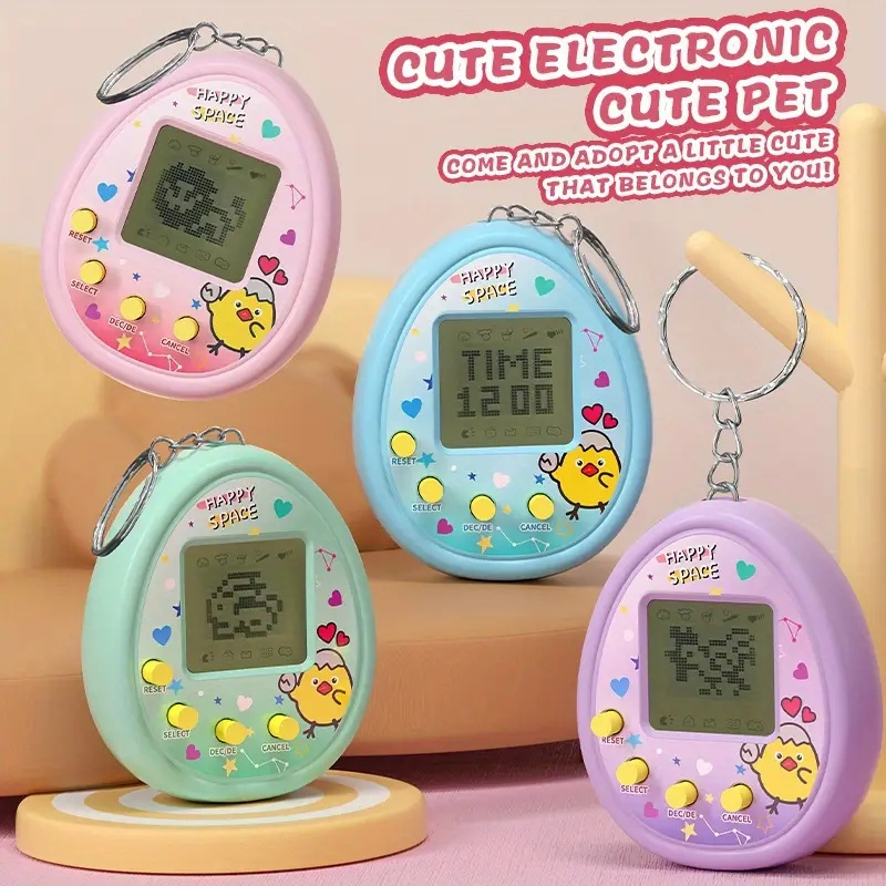 Gaming Console Keychain - Console de jeu portable pour animal