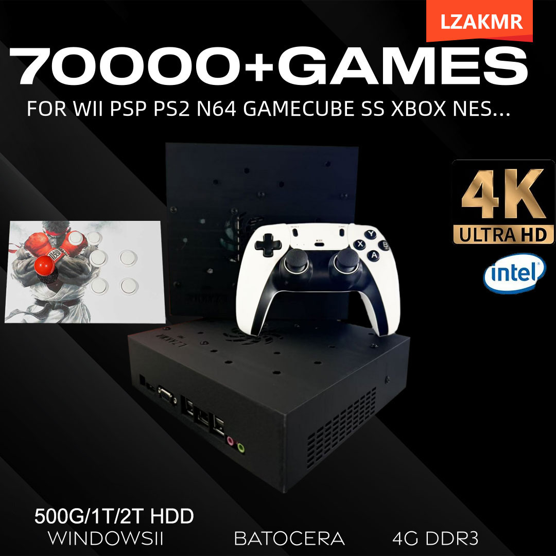 Gaming Console Emulator - Console de jeu rétro 70000 +