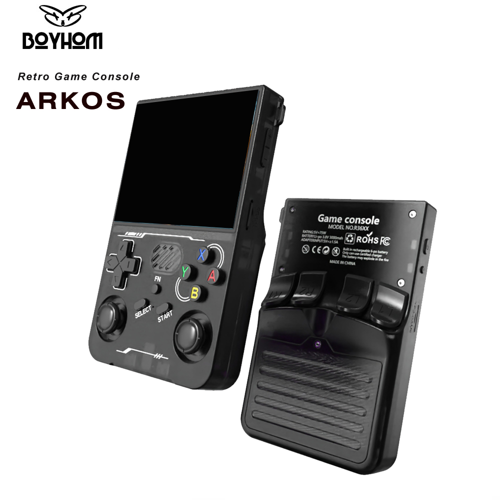 Gaming Console Linux - Console de jeux portable BOYHOM, écran