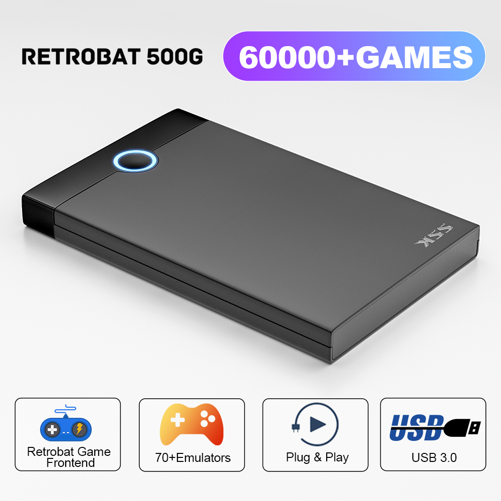 Gaming Console Emulator - KINHANK Super Console X Retrobat HDD