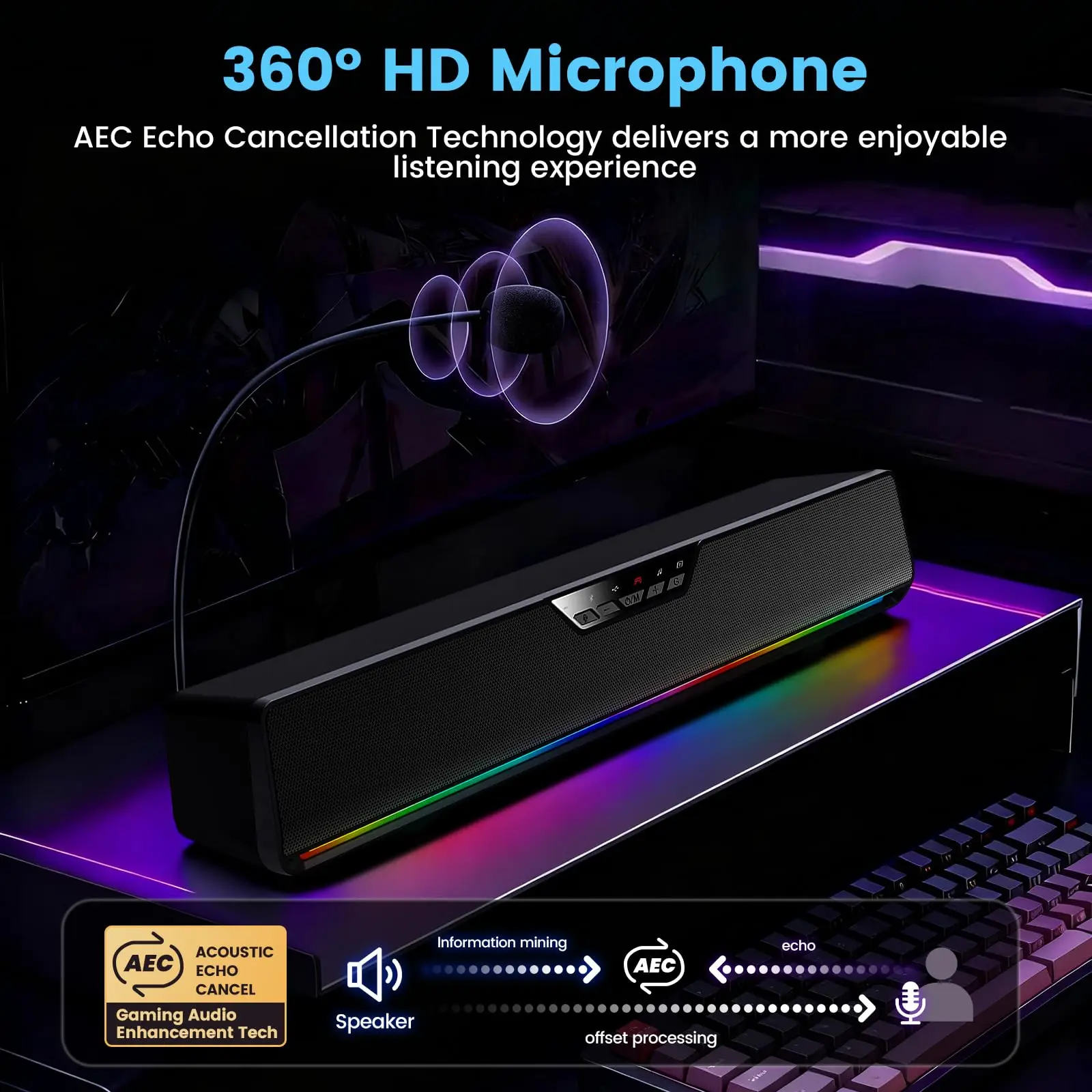 Barre de son gaming GS6 Pro 7. - Gaming Console Apple avis et prix