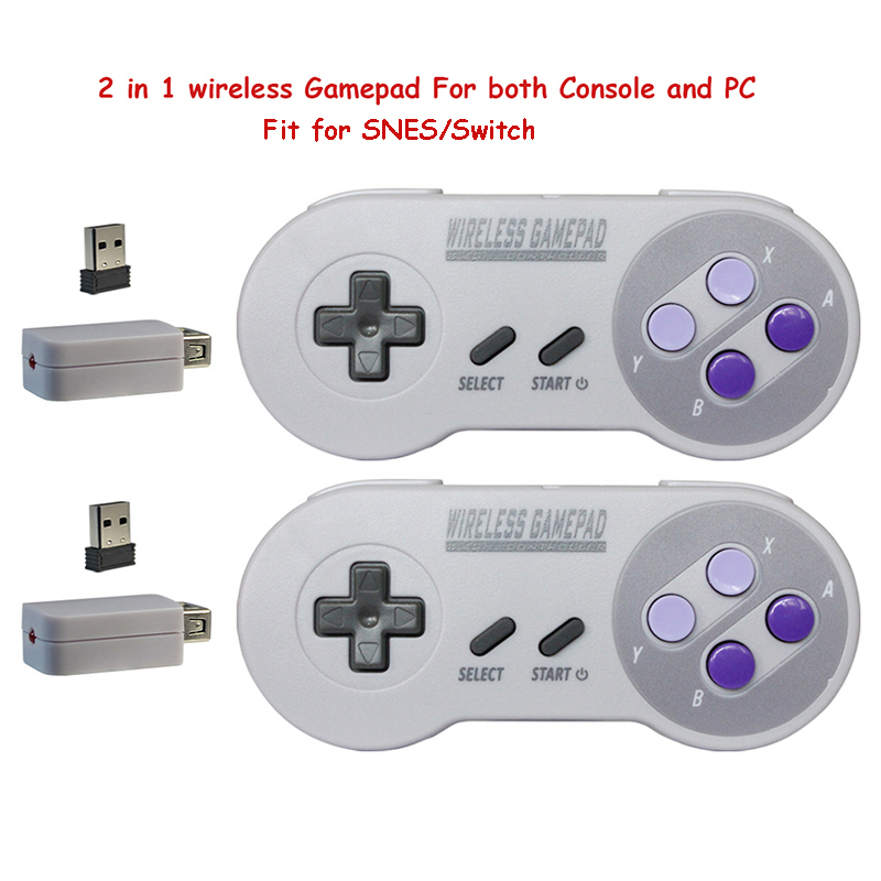 Manette de jeu violette 2.4G,  - Gaming Console Mario avis et prix