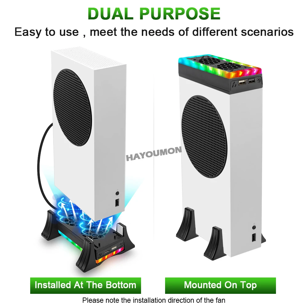 Support de console de jeu blan - Console Cooling Fan avis et prix