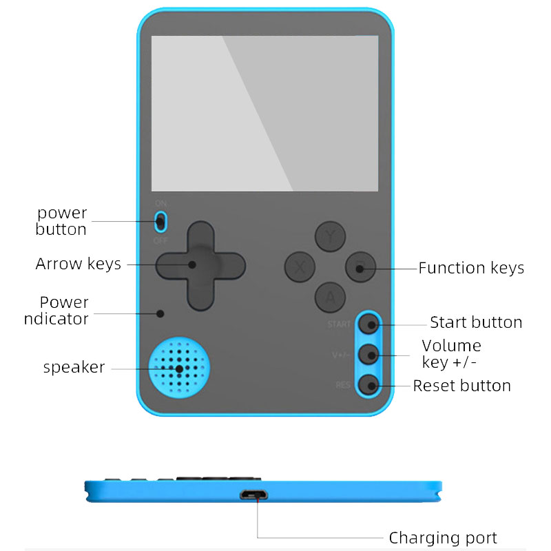 K10 Console de jeu Portable mi - Gaming Console Under 500 avis et prix