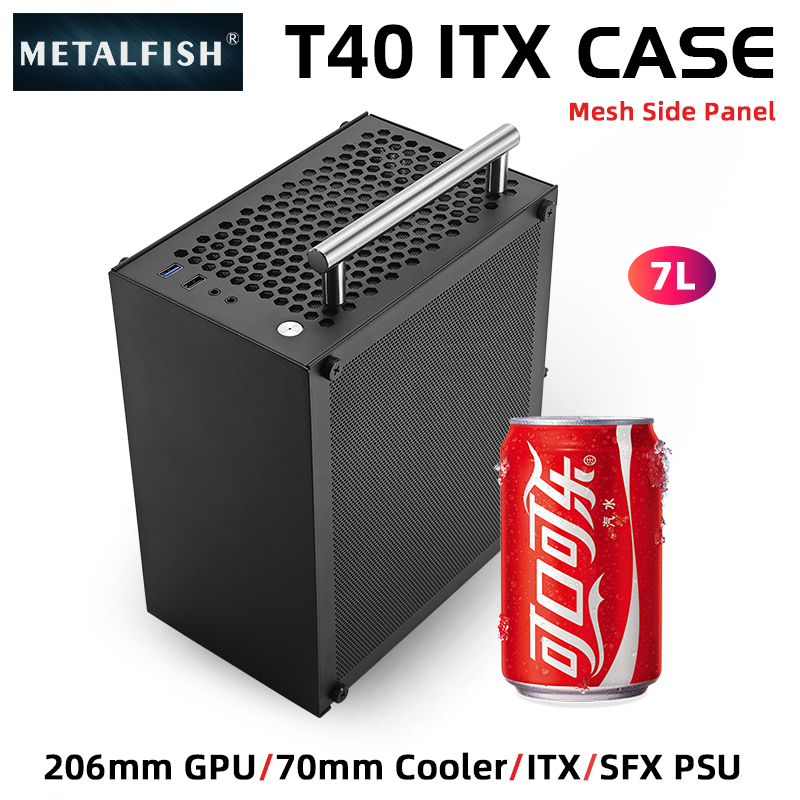 METALFISH T40 Mini ITX boîtier - Console Gaming Pc Case avis et prix