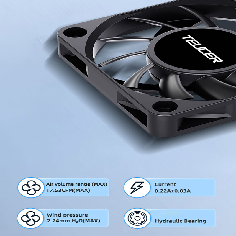 TEUCER UT-6010 6 cm ventilateu - Console Gaming Pc Case avis et prix