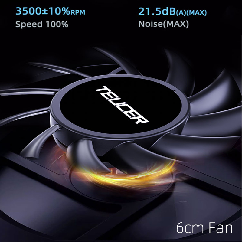 TEUCER UT-6010 6 cm ventilateu - Console Gaming Pc Case avis et prix
