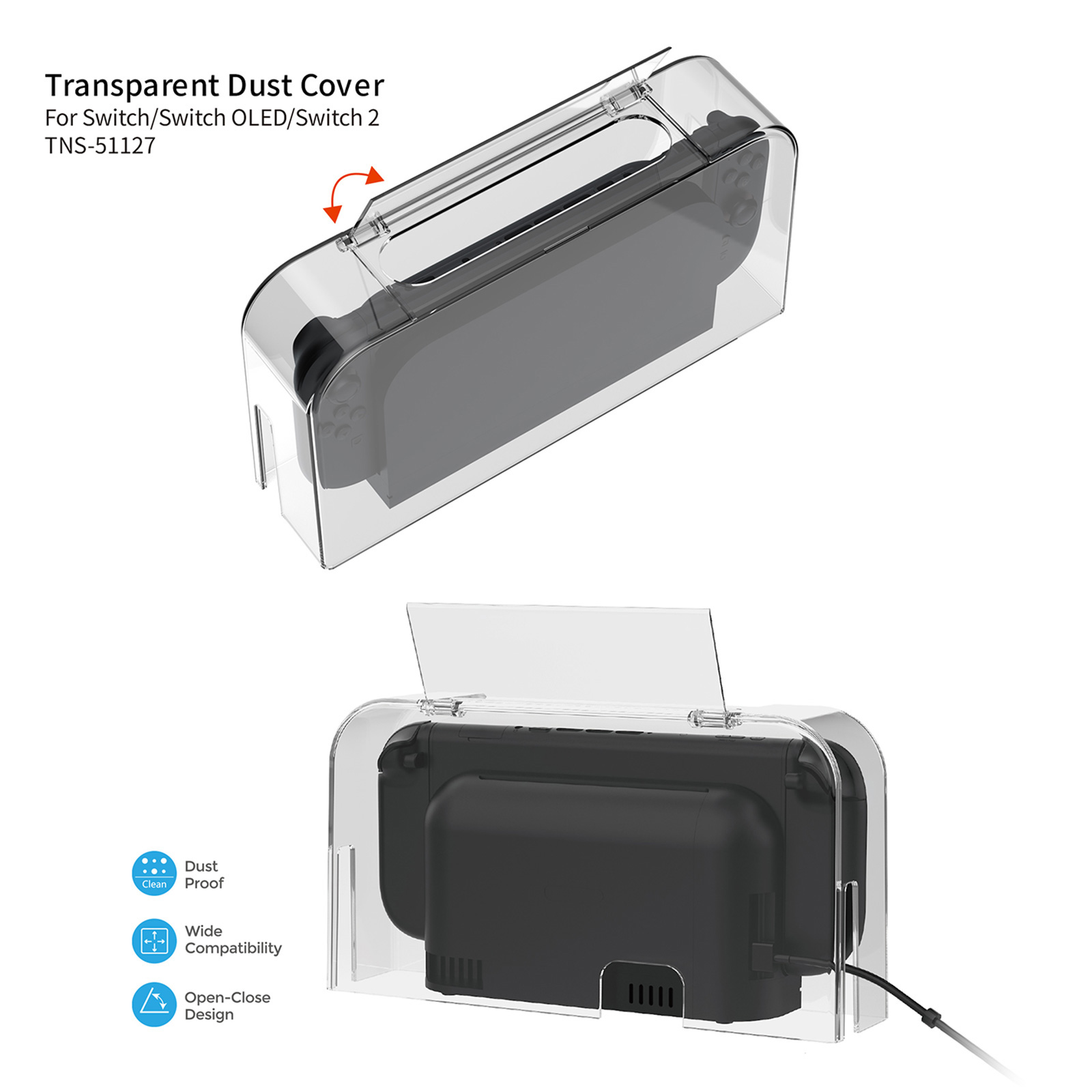 Boîtier de protection transpar - Gaming Console Display Case avis et prix