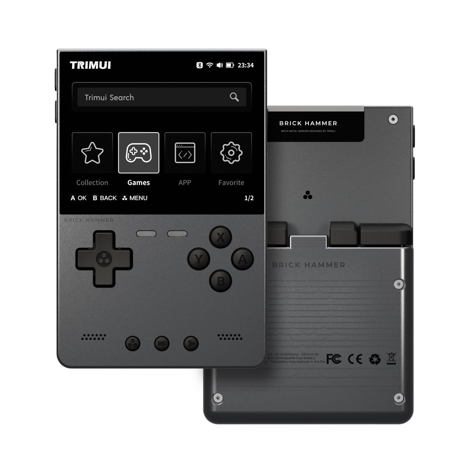 TRIMUI brique marteau rétro Co - Gaming Console Linux avis et prix