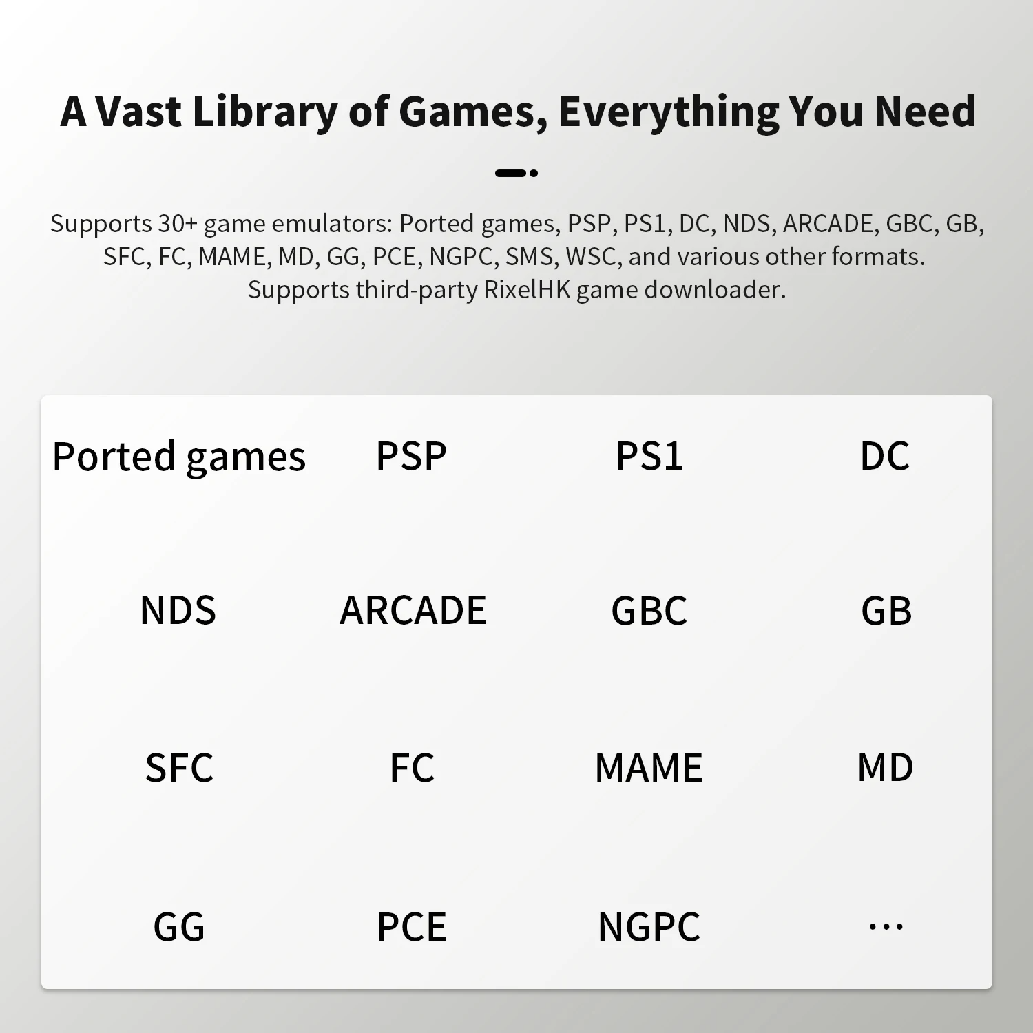 Console de jeu rétro portable  - Gaming Console Emulator avis et prix