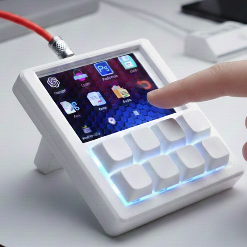 Clavier de bureau programmable - Gaming Console Display avis et prix