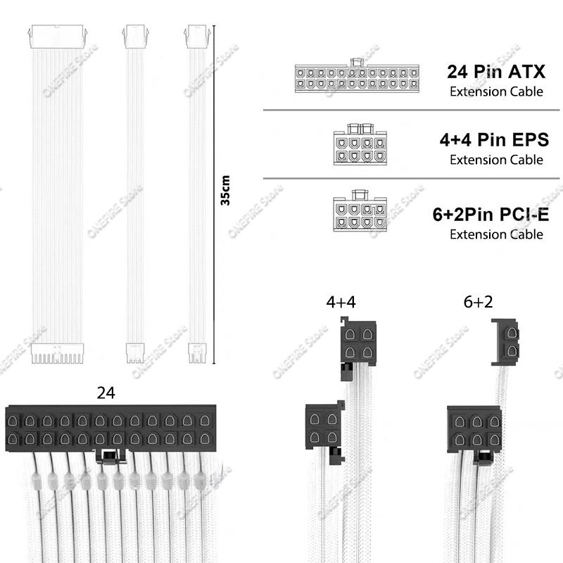 Câble d'extension PSU pour car - Console Gaming Pc Case avis et prix