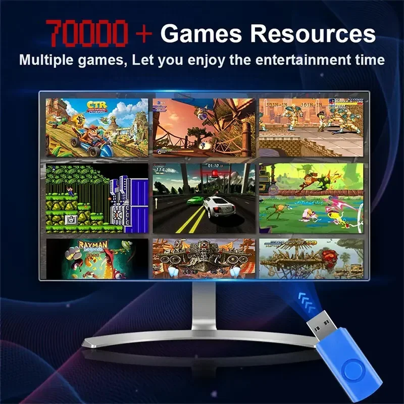 Console de jeu rétro 70000 + j - Gaming Console Emulator avis et prix