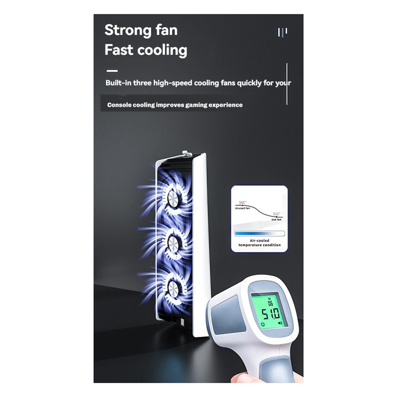 A23F-pour PS5 ventilateur de r - Console Cooling Fan avis et prix